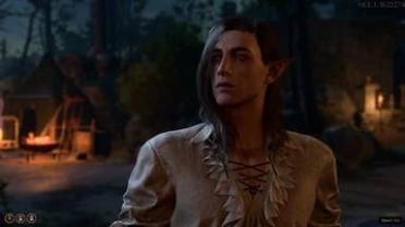 Long Black Hair for Astarion