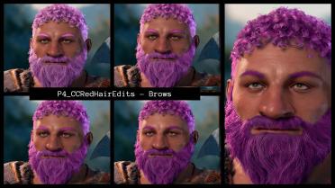 P4_CC Red Hair Edits