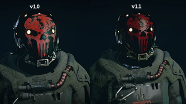 Punisher Logo for the Pirate Sniper Space Helmet v2.0