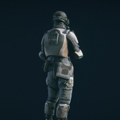 Grey Cydonia Spacesuit