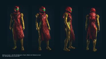 Samus Aran Outfits and Weapon Pack
