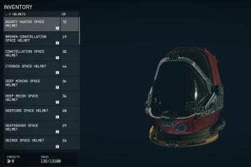 All Clothes, Helmet, Backpack Items