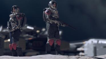 Black Constellation Suit