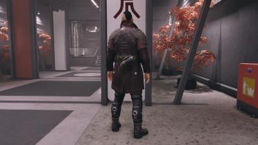 Red Pirate Captain Dark Retexture