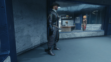 Brown and Black Imogene Salzo's Executive Attire