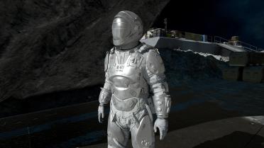 White Shocktroop Spacesuit