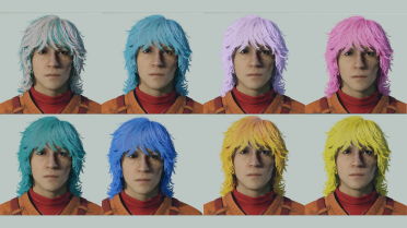 Mania - Unnatural Hair Colour Edits