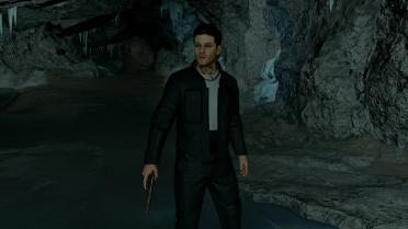 All Black Miner Jacketed Jumpsuit