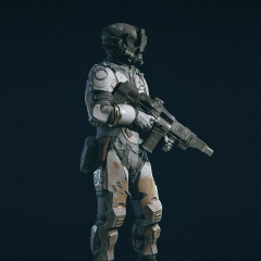 Grey Cydonia Spacesuit