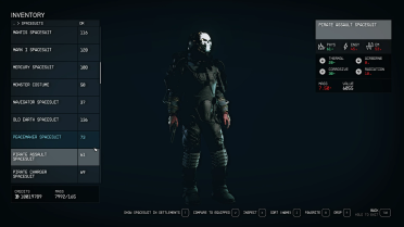 Black Pirate Spacesuits