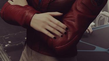 Black Nail Polish for Male and Female Characters