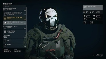 Punisher Logo for the Pirate Sniper Space Helmet v2.0