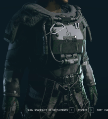 Black Bounty Hunter SpaceSuit