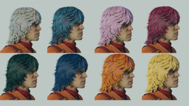 Mania - Unnatural Hair Colour Edits