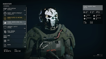 Punisher Logo for the Pirate Sniper Space Helmet v2.0