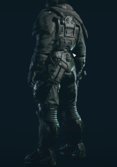 Black Bounty Hunter SpaceSuit