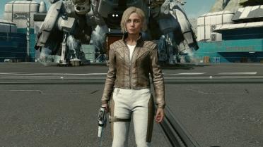 Sarah Outfit - Brown White