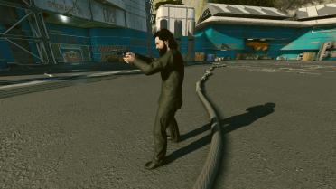 Black Roosevelt Suit Replacer (Like John Wick)