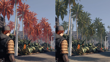 Green Palm Trees (No More Red-Orange Palm Trees)