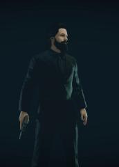 Black Roosevelt Suit Replacer (Like John Wick)