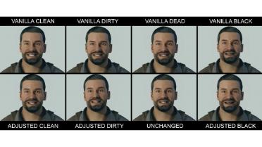 Adjusted Teeth Colours