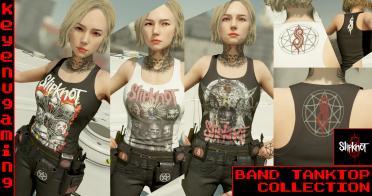 SLIPKNOT BAND Collection Tanktop and Pants