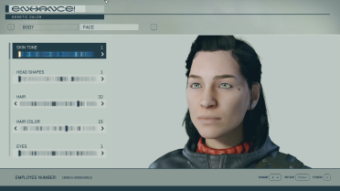 Peggy Cursor Face Tattoo