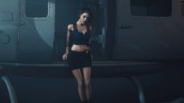 Jill Half Shirt And Shorts Remake