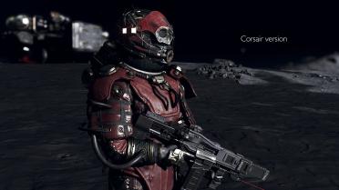 Mantis Spacesuit - My Crimson Fleet Pirate replacer by Xtudo