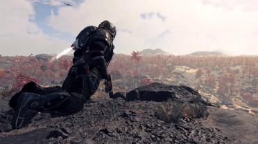 Bounty Hunter - Black Green Red Spacesuit