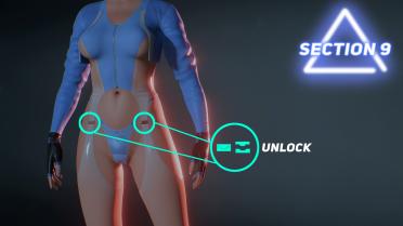 Claire Section9 Motoko Gold