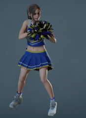 Cheerleader Claire