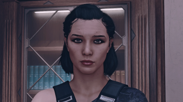 Make up for Andreja (Goth look with and without moles)