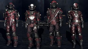Mantis Spacesuit - My Crimson Fleet Pirate replacer by Xtudo