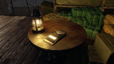 Tape Recorder Over Typewriter