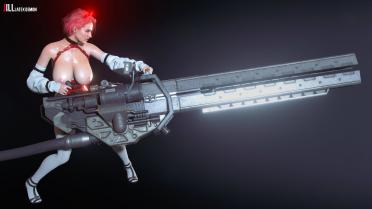 Jill latex demon addon