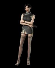 Blue Short Cheongsam for Ada