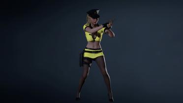 Claire Bad Cop - Ultra Skin Pack