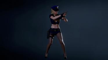 Claire Bad Cop - Ultra Skin Pack