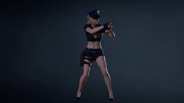 Claire Bad Cop - Ultra Skin Pack