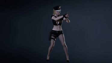 Claire Bad Cop - Ultra Skin Pack