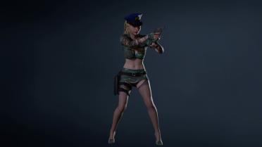 Claire Bad Cop - Ultra Skin Pack