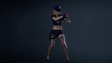 Claire Bad Cop - Ultra Skin Pack