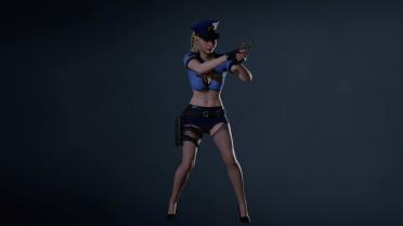 Claire Bad Cop - Ultra Skin Pack