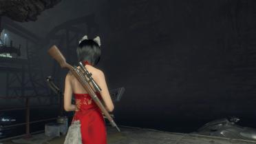 Visible Weapons on Ada's Back