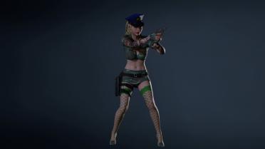 Claire Bad Cop - Ultra Skin Pack