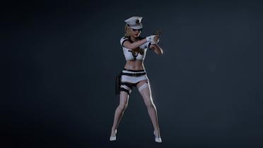 Claire Bad Cop - Ultra Skin Pack