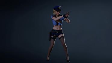 Claire Bad Cop - Ultra Skin Pack