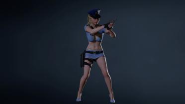 Claire Bad Cop - Ultra Skin Pack