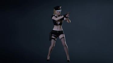 Claire Bad Cop - Ultra Skin Pack